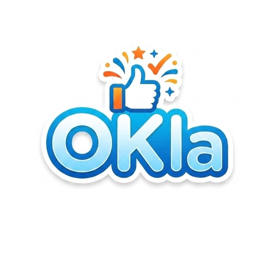 O.K. la thumbs-up logo